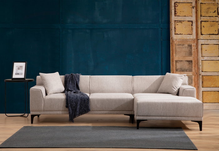 Atelier Del Sofa Sofá Esquinero Blanco 145 x 250 cm